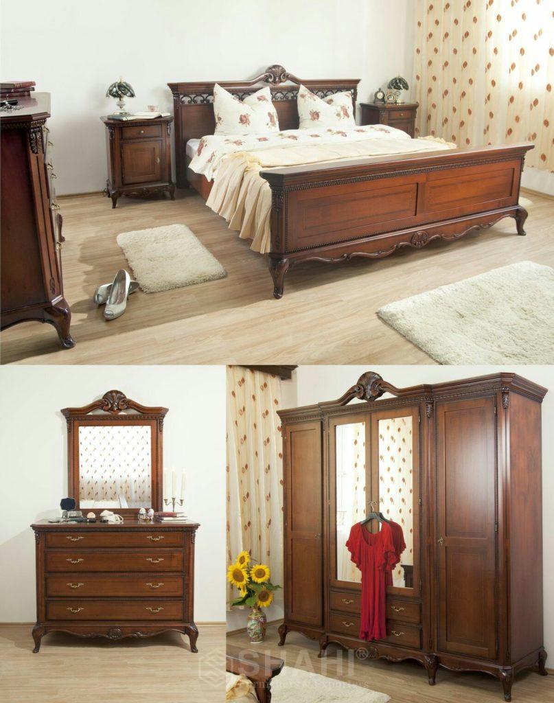 English Style Traditional Bed  - Shahi® Furniture by Anil Shahi