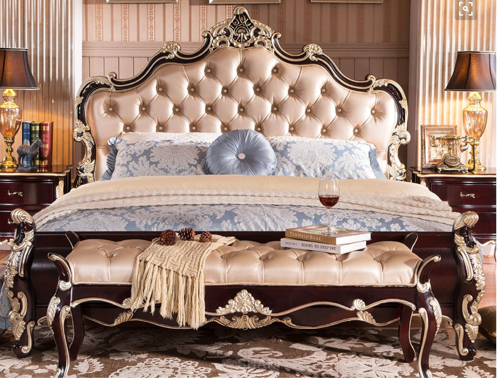 Bed Shahi Furniture by Anil Shahi Rajpura Luxury Furniture