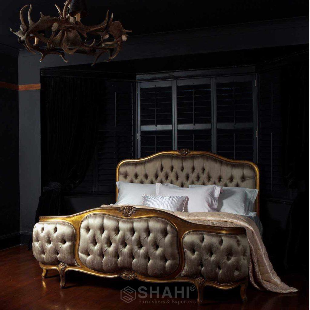 English Style Modern Bed  - Shahi® Furniture by Anil Shahi