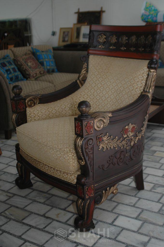 French Style Arm Chair - Shahi® Furniture by Anil Shahi
